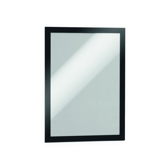 Durable Duraframe Self-Adhesive A3 Infoframe – Black, Pack of 1