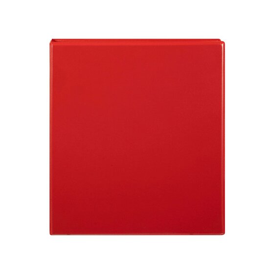 Marbig Clearview Insert Binder A4 38mm 4-Ring – Red