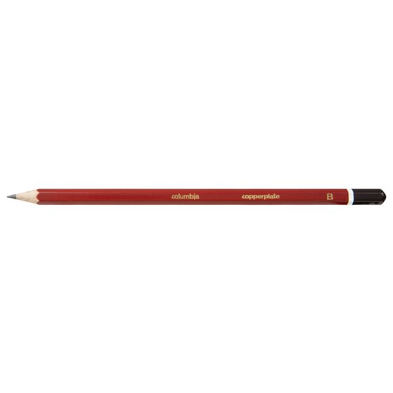 Columbia Copperplate B Hexagonal Lead Pencils – Box of 20