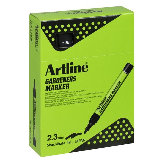 Artline Professional Series Gardeners Permanent Marker – Black