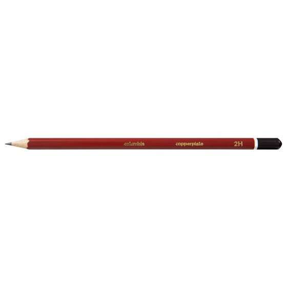 Columbia Copperplate 2H Hexagonal Pencil – Box of 20