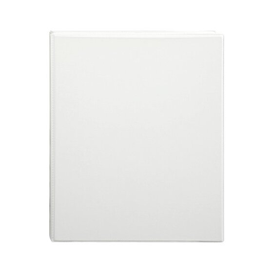 Marbig Clearview Insert Binder A4 25mm 2-Ring White