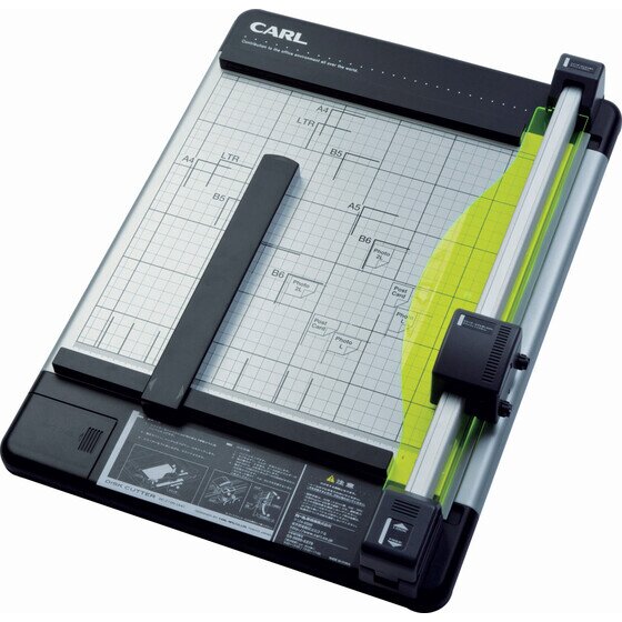 Carl DC-210N A4 Trimmer – 32 Sheet Capacity | Fully Enclosed Rotary Blades