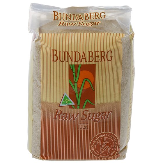 Bundaberg Raw Sugar 2 kg Bag – Natural Molasses Sweetener