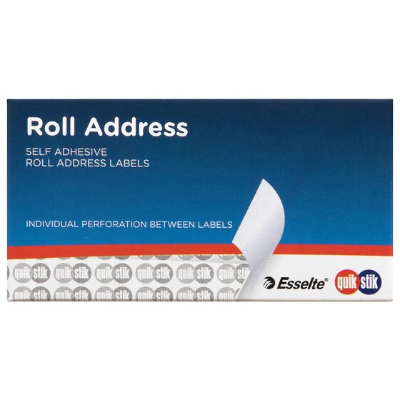 Quikstik Label Dispenser – Magnum Roll 70 x 36 mm White (200 Labels)