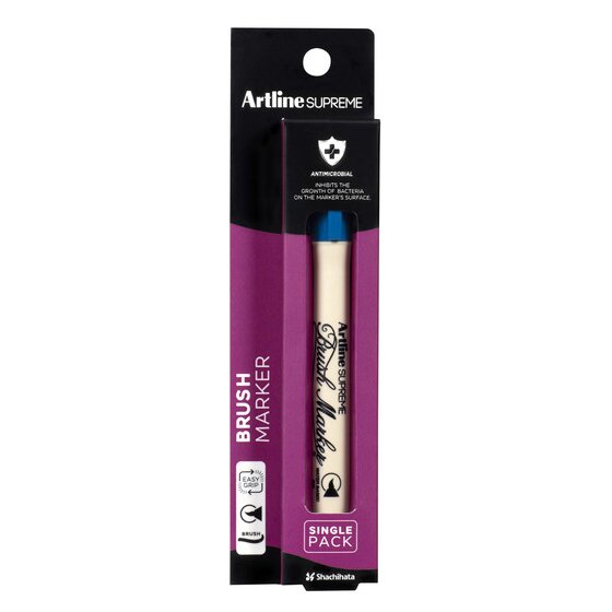 Artline Supreme Brush Marker – Royal Blue (S)