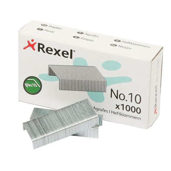 REXEL No.10 Staples 10/4 – Box of 1000 Mini