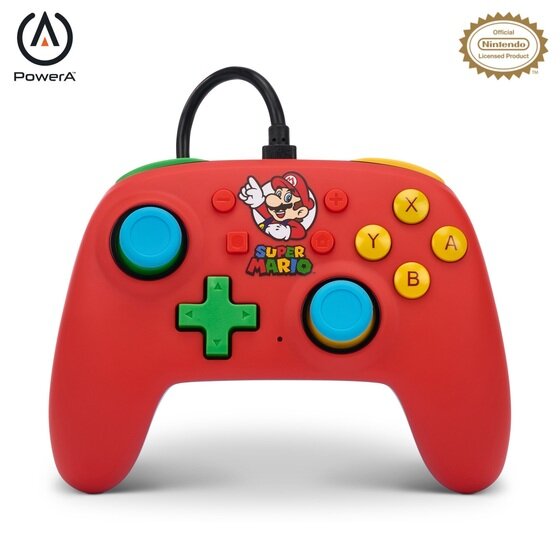 PowerA Nano Wired Controller – Mario Kart | Nintendo Switch