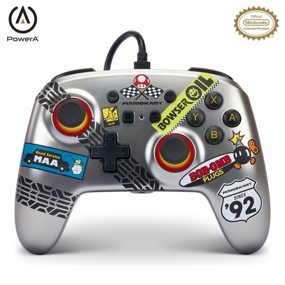 PowerA Enhanced Wired Controller – Mario Kart | Nintendo Switch