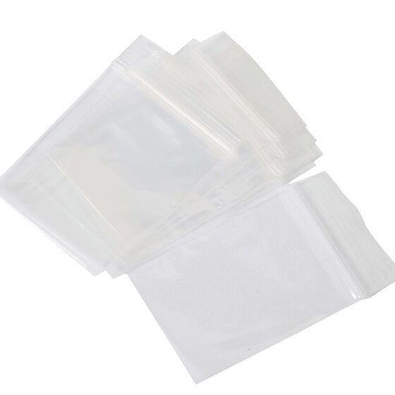 Cumberland Press Seal Bags – 45 Micron, 125 × 205mm, Pack of 100