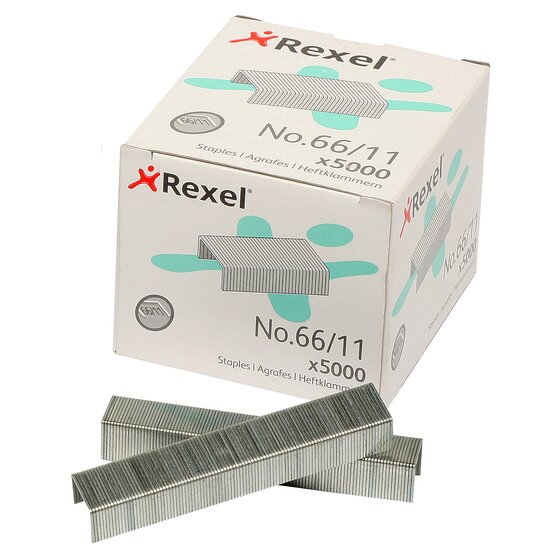 REXEL STAPLES GIANT 66/11MM BOX 5000