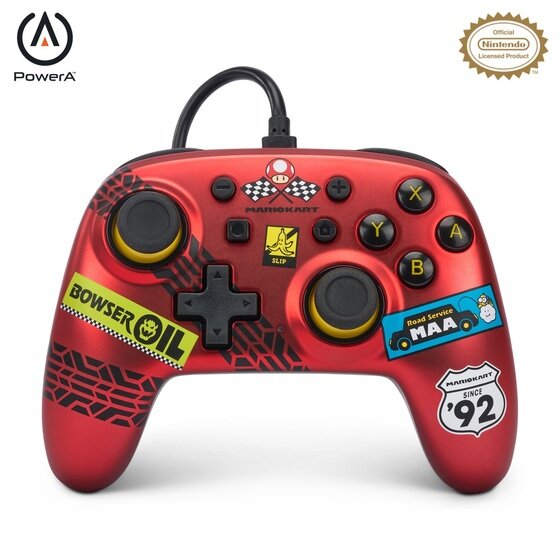 PowerA Nano Wired Controller – Mario Kart | Nintendo Switch