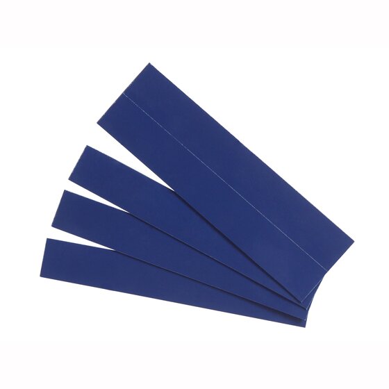 Quartet Magnet Strips 22 x 150 mm Blue – Pack of 25
