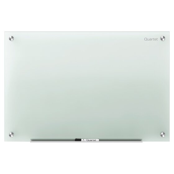 Quartet Infinity Glass Board 450 x 600mm Frost – Magnetic Dry-Erase Whiteboard