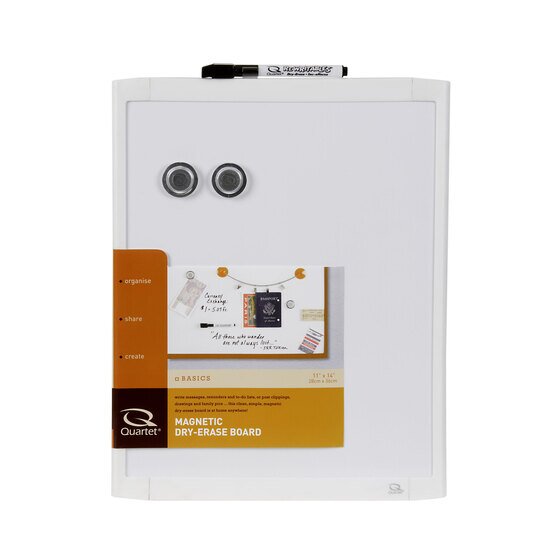 Quartet Basics Whiteboard 280 x 360 mm – White