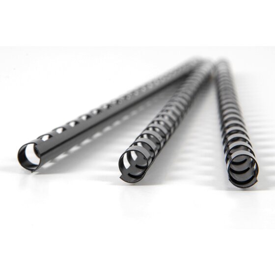 GBC 6mm Plastic Binding Comb – Black (Pack of 100)