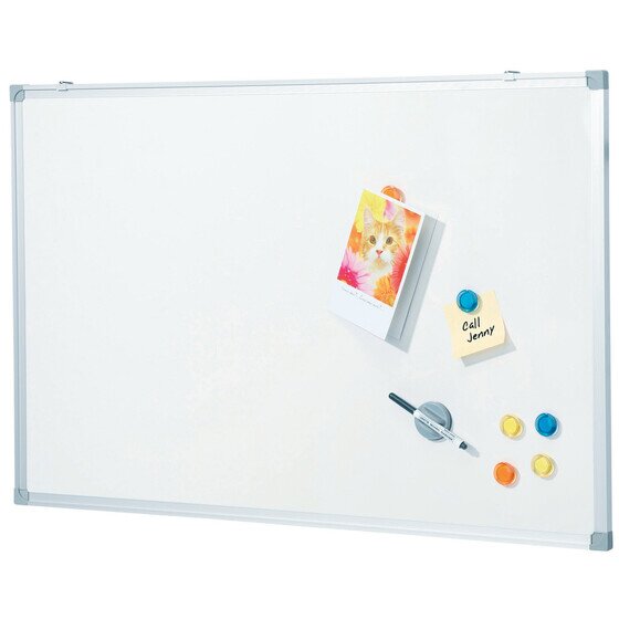 Quartet Magnetic Whiteboard Economy 600 x 900mm – Aluminium Frame