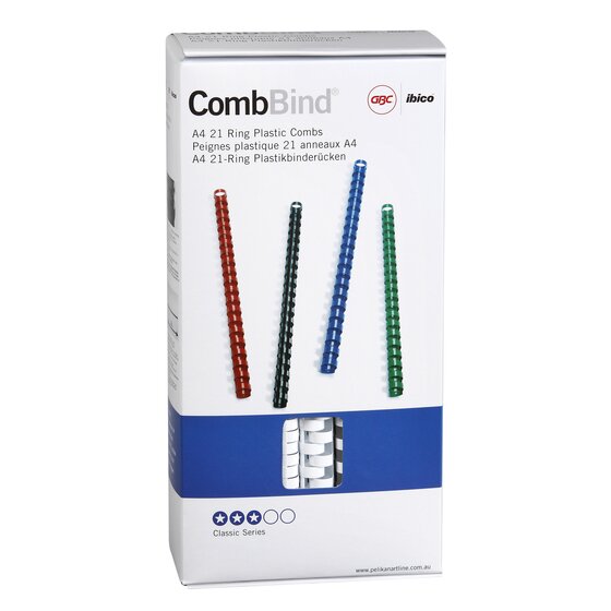 GBC Binding Comb 14mm White – Pack of 100