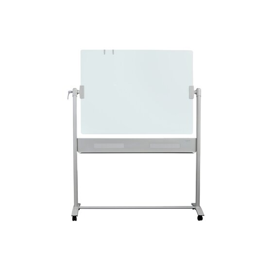 Quartet Infinity Mobile Glass Board – 1200 x 900mm, Magnetic Bulletin Function