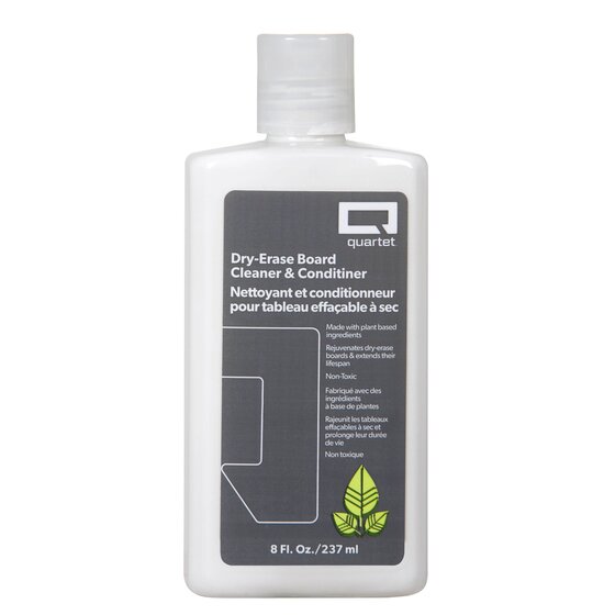 Quartet Whiteboard Cleaner & Conditioner – 237ml, Plant-Based Formula