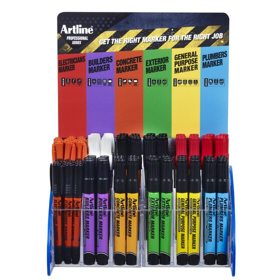 Artline Professional Marker Bundle with Counter Top Display