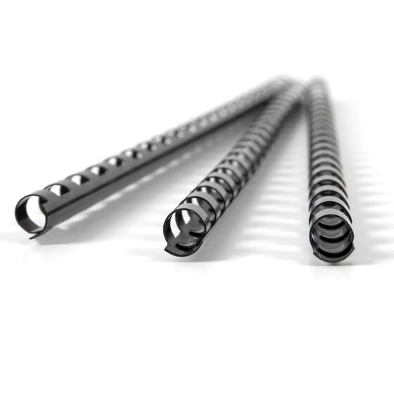 GBC 6mm Plastic Binding Comb – Black (Pack of 25)