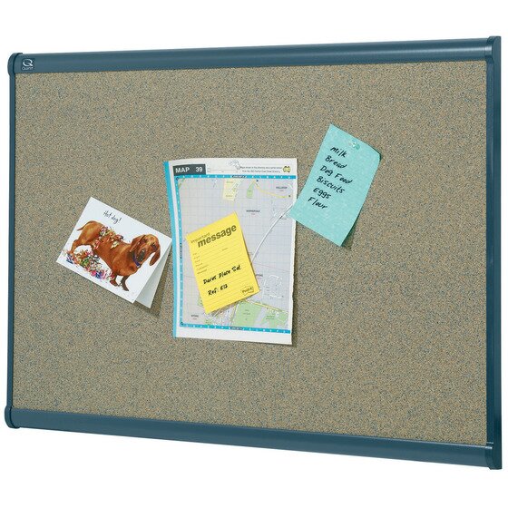 Quartet Prestige Corkboard – Graphite Frame – 1200 × 1800 mm