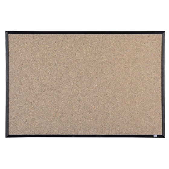 Quartet Corkboard Black Frame 600 x 900 mm