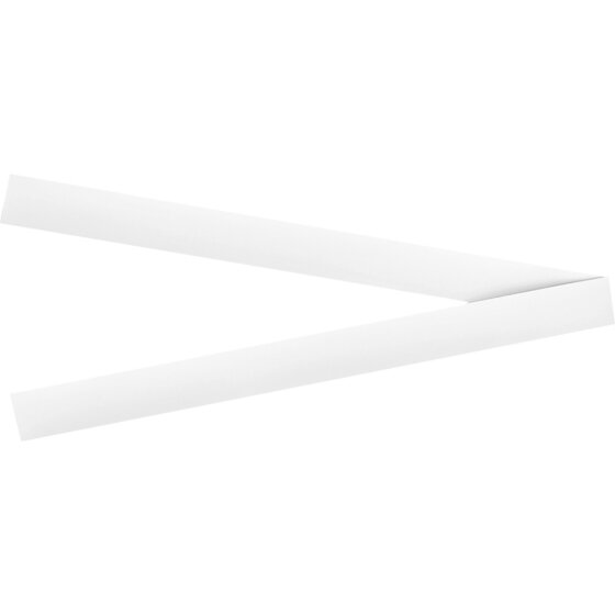 Quartet Magnet Strips 25 x 300 mm White — Pack of 2