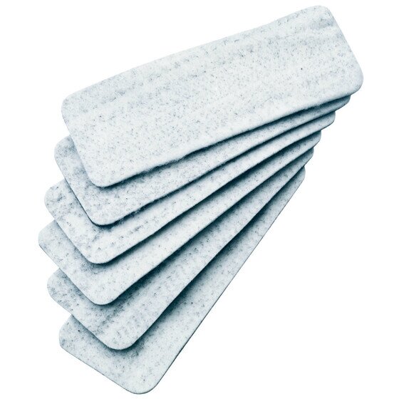 Quartet Magnetic Whiteboard Eraser Refill Pads – Pack of 6 Double-Sided