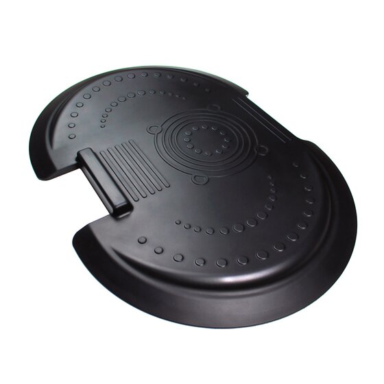 FloorTex Anti-Fatigue 5000 Chairmat – 66×90cm Black | Standing Comfort for Office & Home