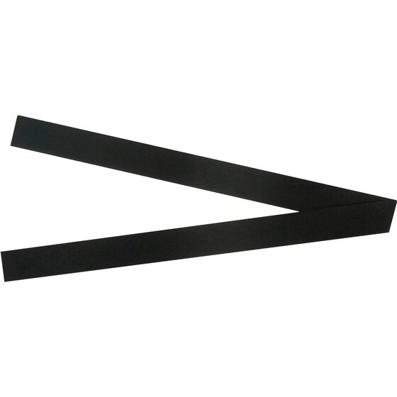 Quartet Magnet Strips 25 x 300mm Black – Pack of 2