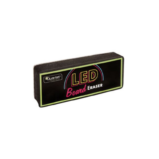 Quartet Eraser for LED Writing Boards – Lightweight, Works on Whiteboards & Chalkboards