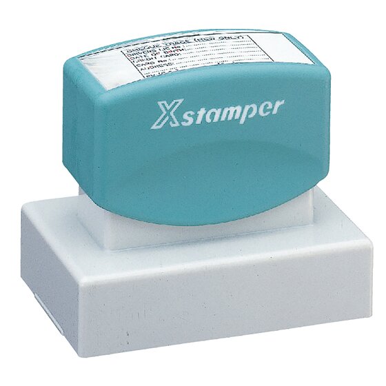 Multistamp XStamper Custom Pre-Ink Stamp – Size 22