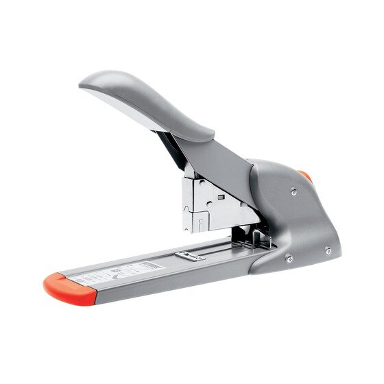 Rapid Heavy-Duty Stapler HD110 – Staples Up to 110 Sheets – Silver/Orange