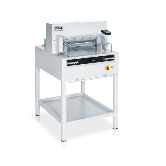 IDEAL 4855 Electric Guillotine – German-Made Precision Paper Cutting for High-Volume Work