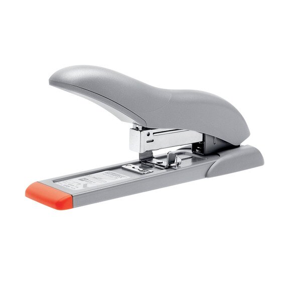 RAPID Heavy-Duty Stapler HD70 – 70-Sheet Capacity, Steel Build, Silver/Orange