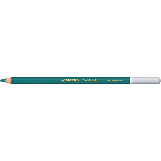 STABILO CarbOthello Pastel Pencil – Turquoise Blue | Dry, Dusty Stroke for Drawing & Sketching