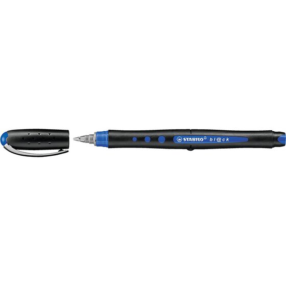 STABILO Bl@Ck 1018/41 Rollerball Pen – Blue, 0.4mm Line Width