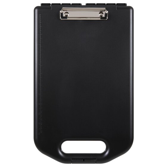 Marbig Professional Clipboard Black – Top-Opening Storage for Papers & Documents