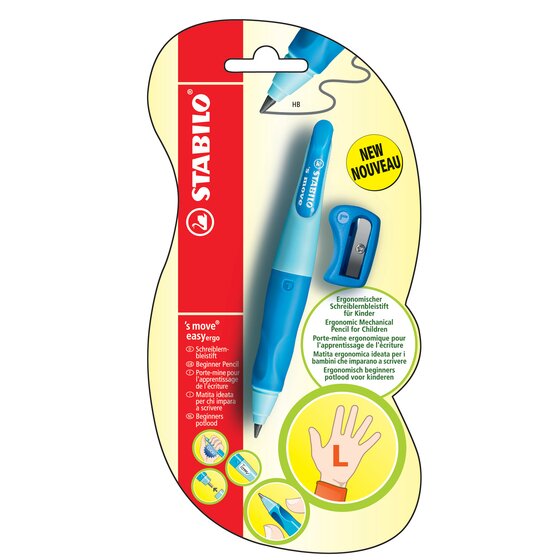 Stabilo Easyergo Ballpoint Pen – Blue, Left-Hand B-46867-3