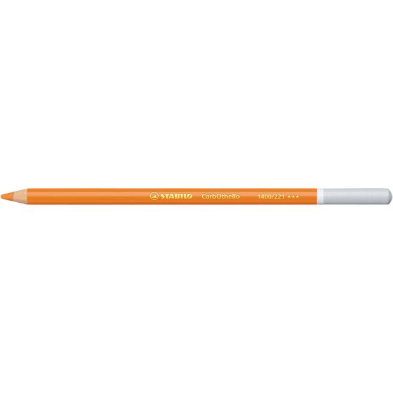 Stabilo CarbOthello Pastel Pencil – Orange | Dry, Dusty Stroke for Drawing & Colouring