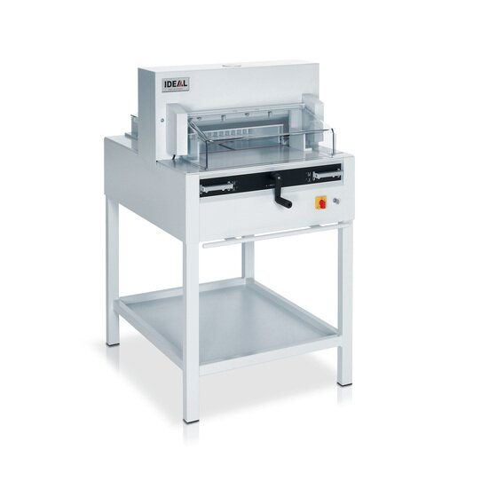 IDEAL 4850 Electric Guillotine | German-Made Precision Paper Cutter for Offices