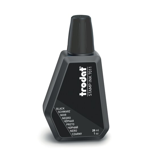 Trodat 7011 Stamp Pad Ink – 28ml Black