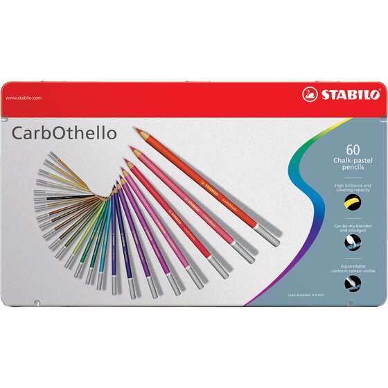 STABILO CarbOthello Colouring Pencils – Tin of 60