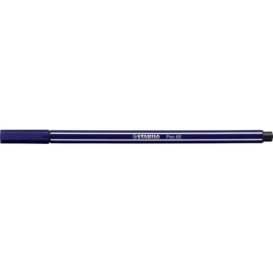 STABILO Pen 68 Fibre Tip Pen – Prussian Blue | 1.0mm M-Tip