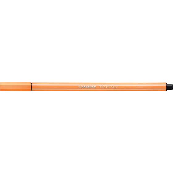Stabilo Pen 68 Fibre Tip Pen – Orange | 1.0mm M-Tip Premium Felt-Tip