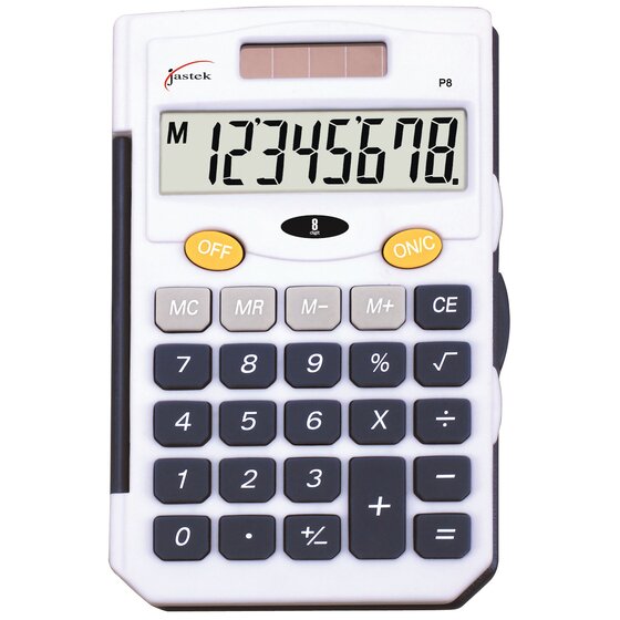 Jastek Pocket Calculator – Blue