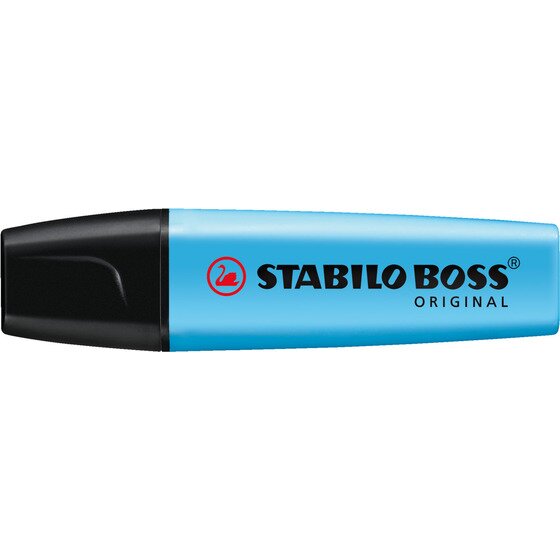 Stabilo Boss Original Highlighter – Blue (Box of 10)