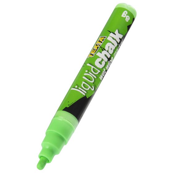 Texta Liquid Chalk Marker – Wet Wipe – Green